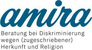 Das Bild zeigt das Logo der Beratungsstelle amira.