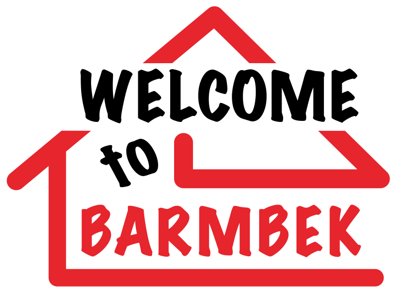 Das Bild zeigt das Logo von "Welcome to Barmbek"